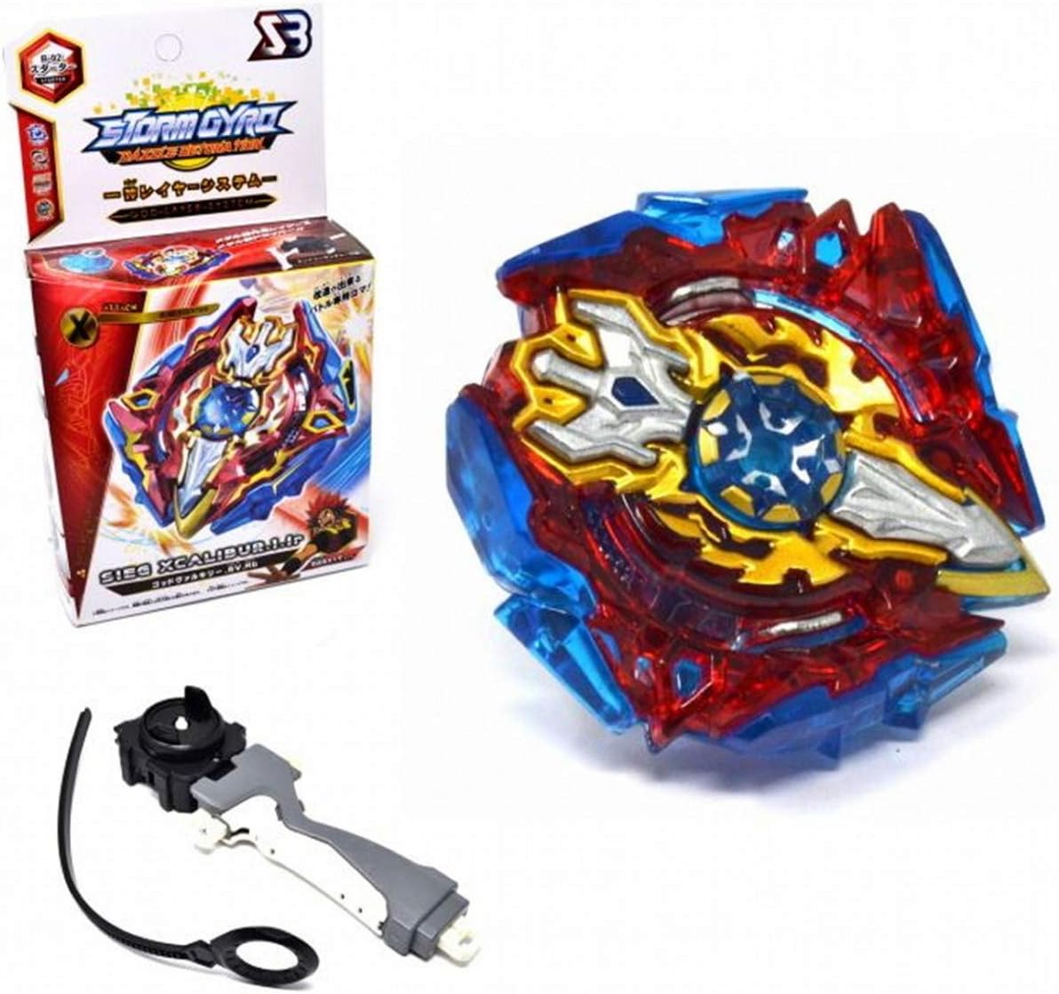 ARUNDEL SERVICES EU Storm-gyro Bey burst blade with Hand Launchers spinning Top Toy with Hand Launcher blade bey