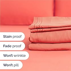 Split King Size 5 Piece Sheet Set - Comfy