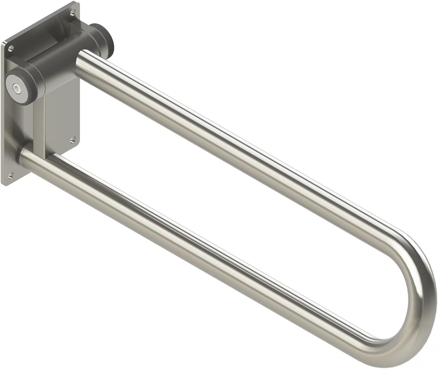 28 HealthCraft Products PT Rail Right Side Brushed Stainless Fold Down
