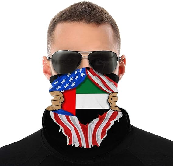 Blood Inside Me United Arab Emirates Face Mask Multifunctional Bandanas