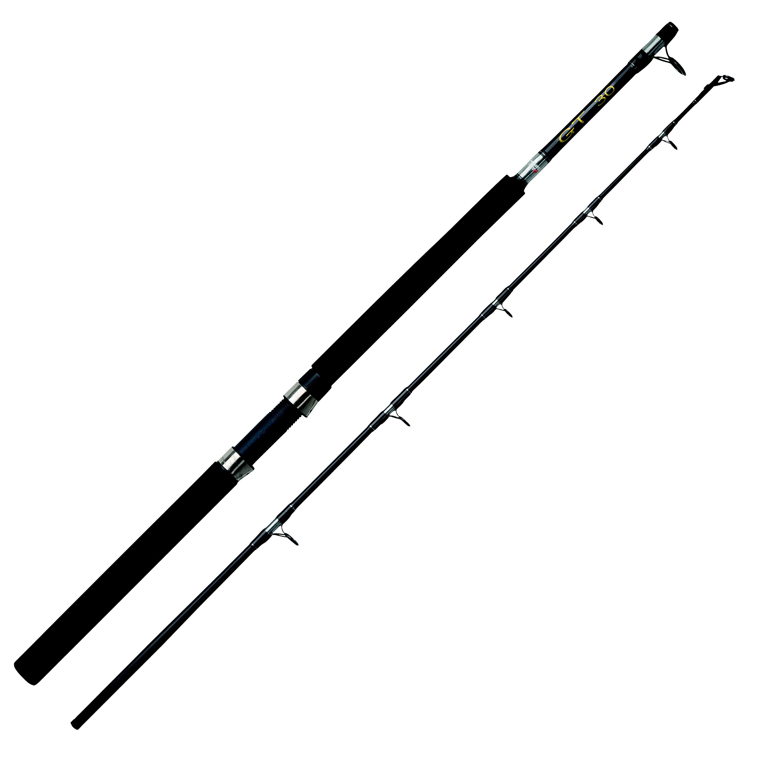 Abu Garcia Suveran Boat & Uptide Rod -GT 602 +30lbs Boat , -6 ft, Black, 1.84m