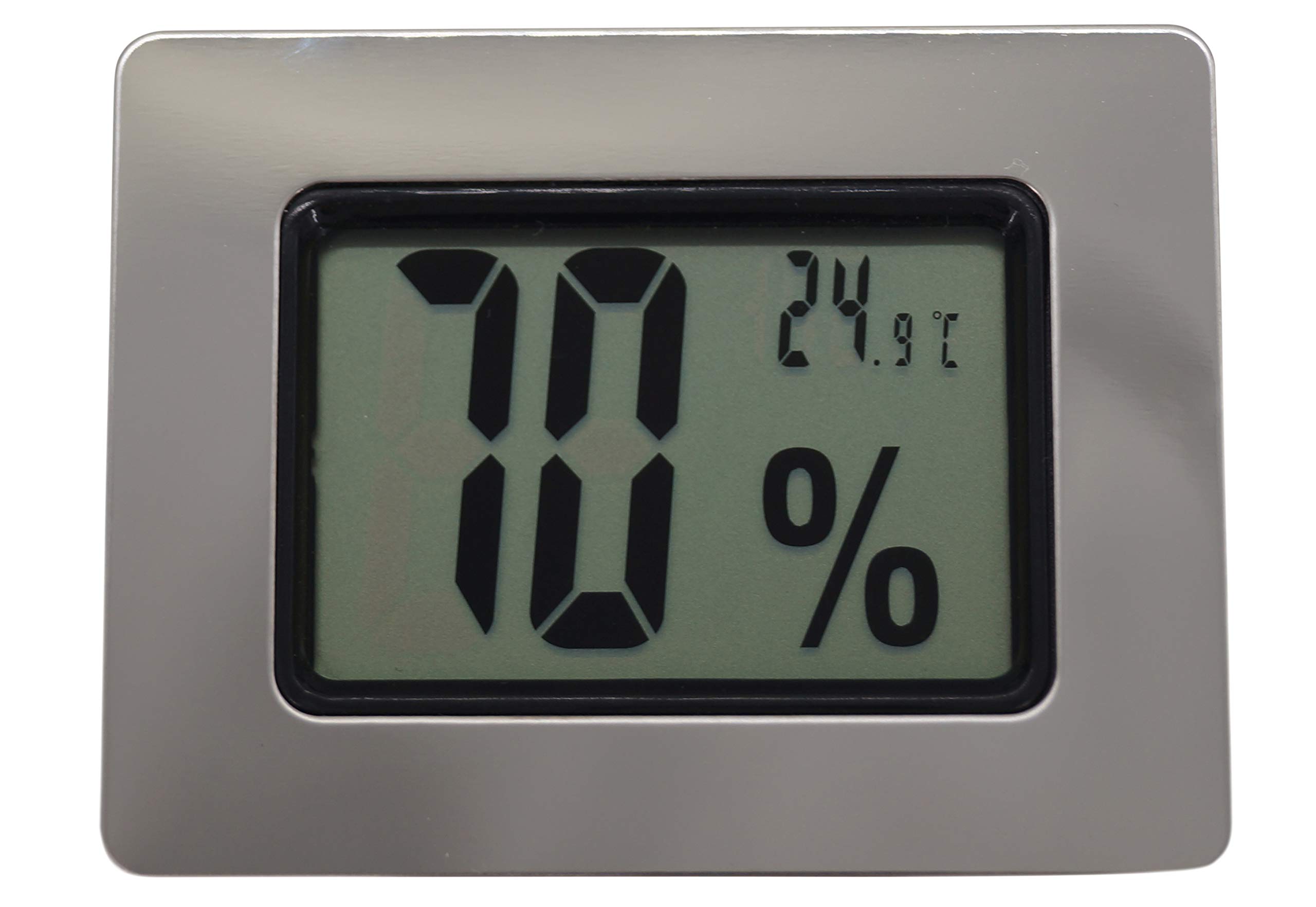 GERMANUS Digital Hygrometer Q1, Silver