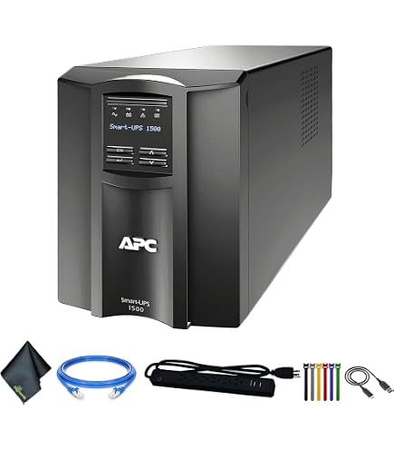 Amazon.com: APC Smart-UPS, SMT1500C Tower Back-UPS, 1440 VA Backup