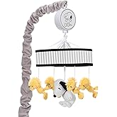 Lambs & Ivy Classic Snoopy & Woodstock Musical Baby Crib Mobile Soother Toy