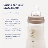 MAM Easy Start Anti-Colic Bottle Starter Set with Soother Blue 4x Bottles view 5