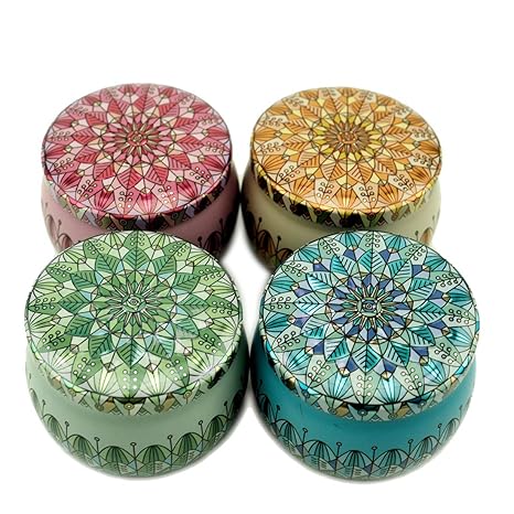 Candle Jars For Making Candles Kit Containers Decorative Stripe
