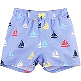 RUGGEDBUTTS Boys UPF50+ Sun Protection Novelty Swim Trunks