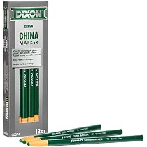 thumbnail image 2 of Irwin Red China Markers 12-Pack - Peel-Off Wax Pencils For Non-Porous Surfaces 2 of 13