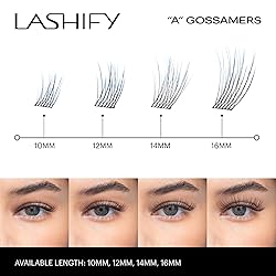 Lashify Amplify 14mm Gossamer Eyelash Extensions