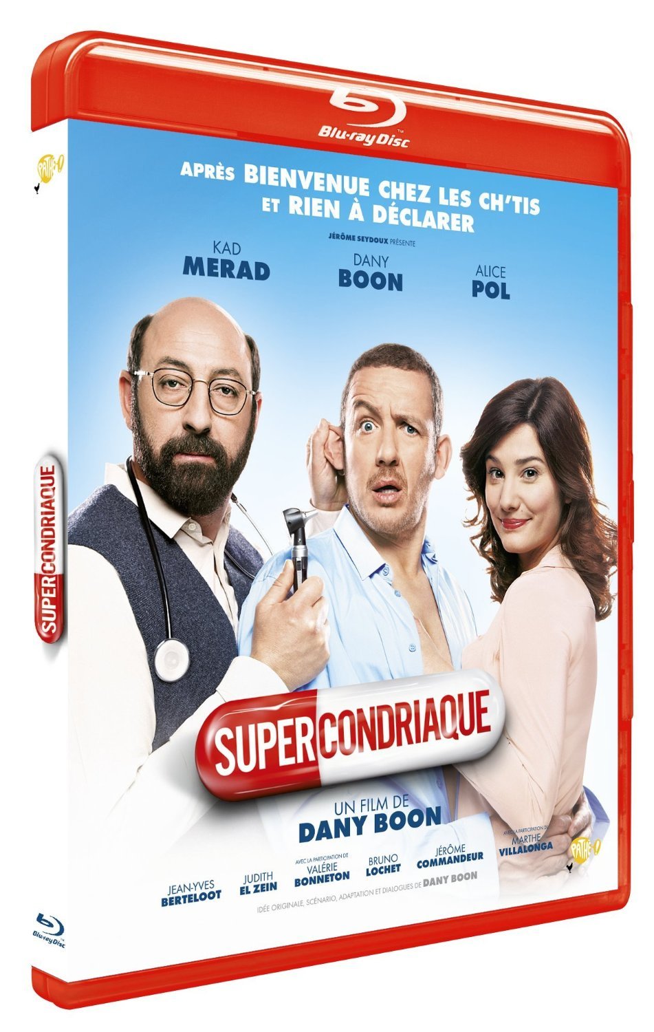 Supercondriaque [Blu-ray] [FR Import] [Blu-ray] Boon, Dany; Merad, Kad; Pol, ...