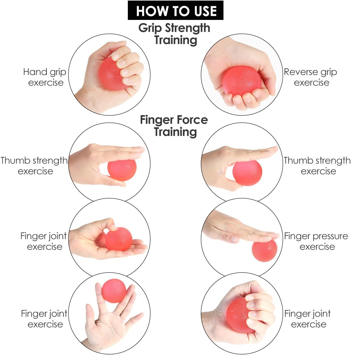 pressure balls for hand