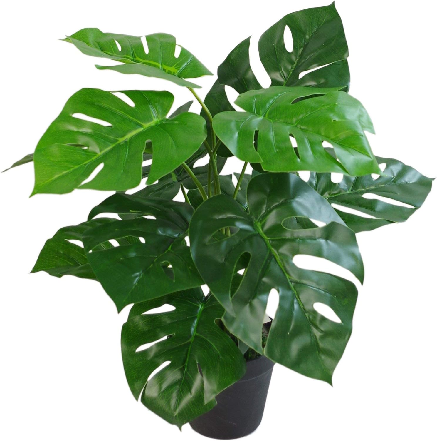 Leaf Artificial Monstera Plant, 100cm - Image 3