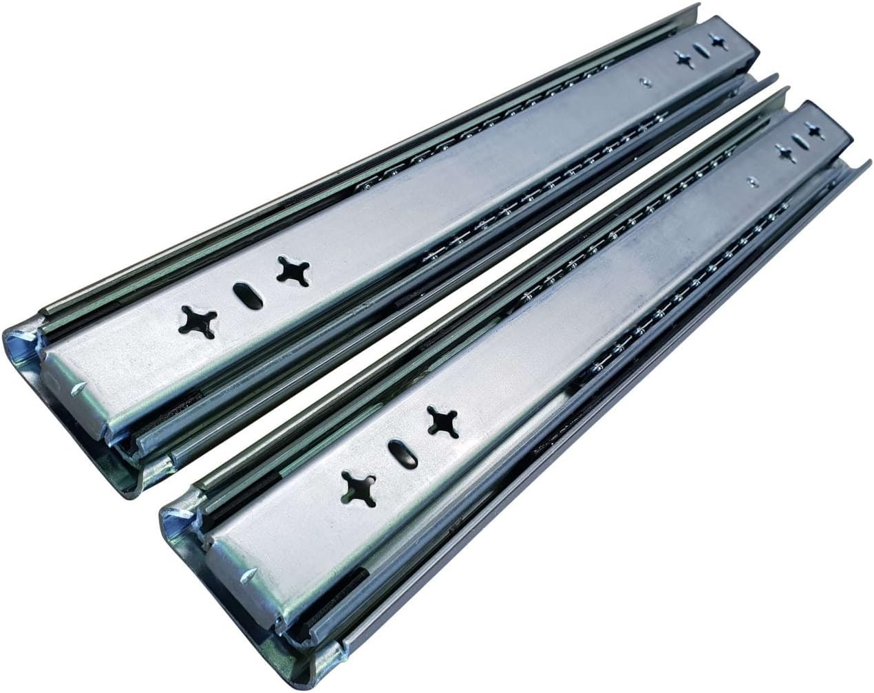 Non Locking Standard Drawer Slides 276 Ibs 14 Inch