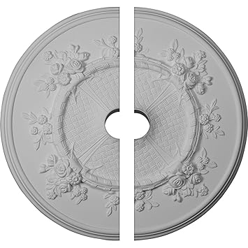 Ekena Millwork Cm27fl2 03500 27 Od X 3 1 2 Id X 1 1 8 P Flower