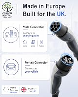 Ratio Electric Type 2 Charging Cable 7.4kW 15m 32A 1-Phase Mode 3 view 2