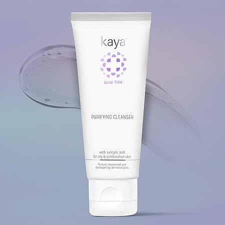 kaya acne free purifying cleanser