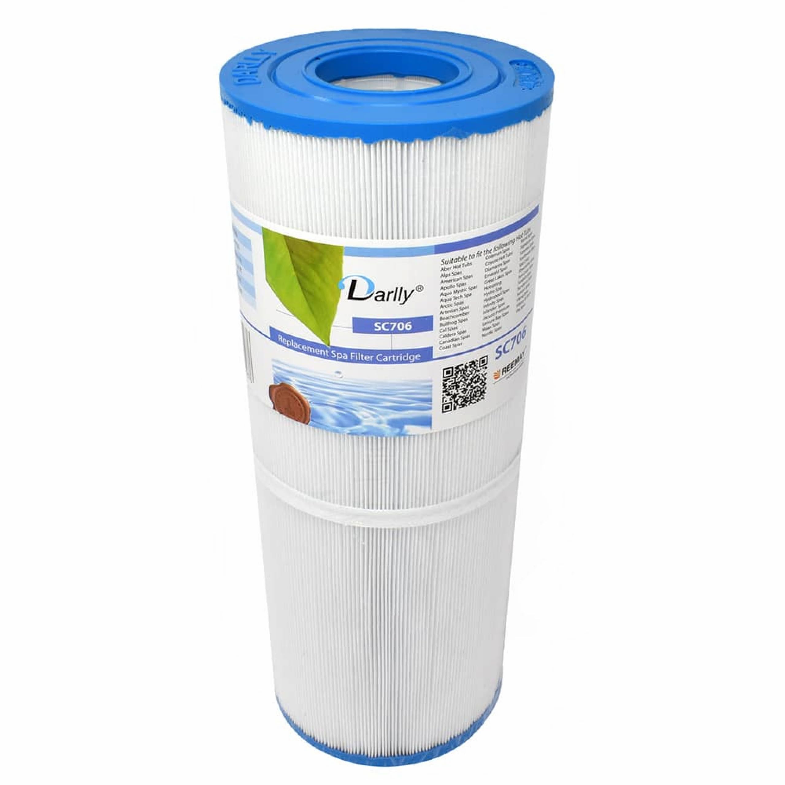 Hot Tub Filter Unicel c4950 / C-4950 50' Spa Cartridge Pleatco PRB501N Darlly 40506 for Arctic, Beachcomber, Canadian, Hydropool & Jacuzzi Spas