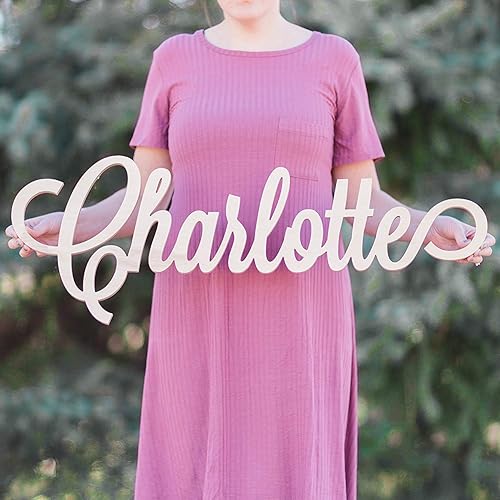 wooden name for nursery