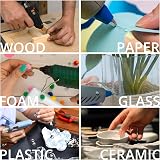 ANSIO 100 Pcs 7mm x 100mm Hot Glue Sticks SGS Approved view 8