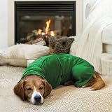 Geyecete Dog Drying Coat Microfibre Fast Dry Green XXXL view 3