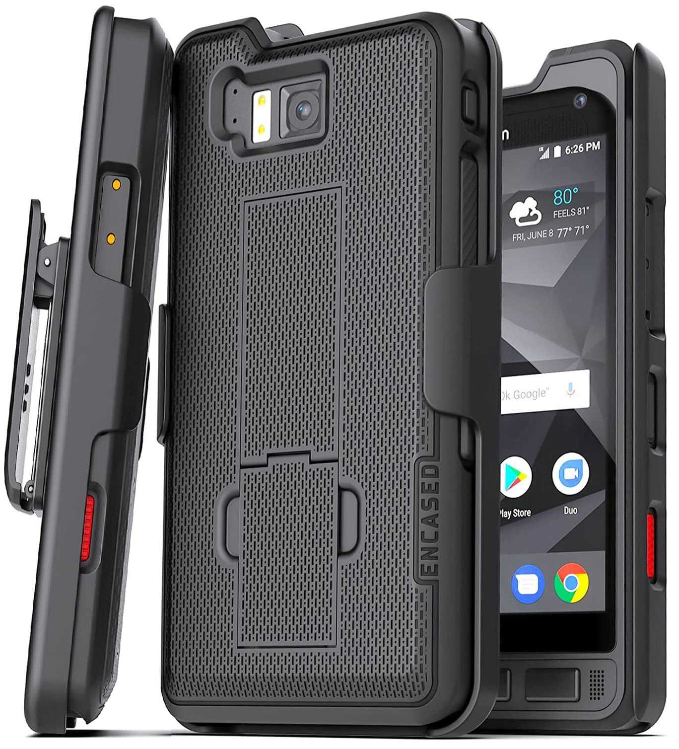 Funda Con Clip Para Cinturón Para Sonim XP3 Plus XP3900 (T-Mobile - Foto 4