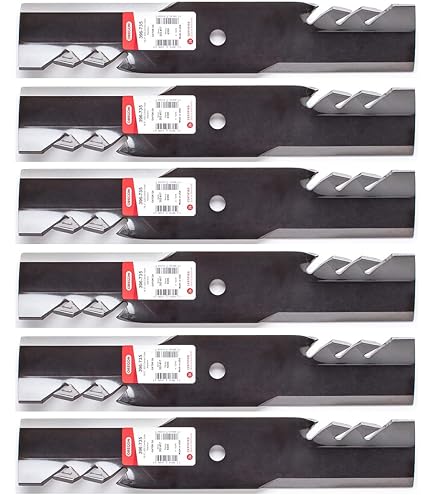 Paquete De 3 Cuchillas Oregon 396-727 G6 De Repuesto Para Great Dane De 61 Pulgadas D18036, GDU10232 Y Bad Boy Outlaw 61 Pulgadas, Corte 038-6081-00