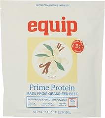 Equip Foods Vanilla Grass-Fed Beef Prime Protein, 18 OZ