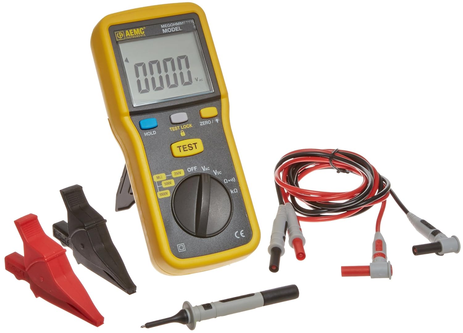 AEMC 2126.53 Digital Megohmmeter, 1000V Amazon.ca Tools & Home