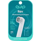 quip Rev 360 Oscillating Electric Toothbrush Head