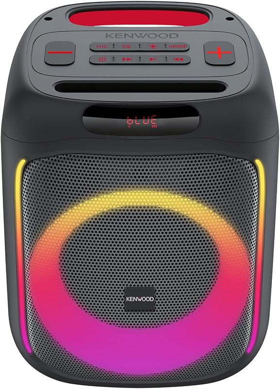 AS-P200BT Coluna Bluetooth para festas 50W RMS, TWS, USB, SD, Preto
