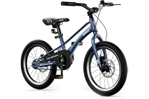 lecoco Kids Bike for Boys Girls, 14 16 18 Inch Children's Bicycle with Training Wheels Pedal Brakes Handbrake & Kickstand Training Bike for Kids and Toddler Multiple Color