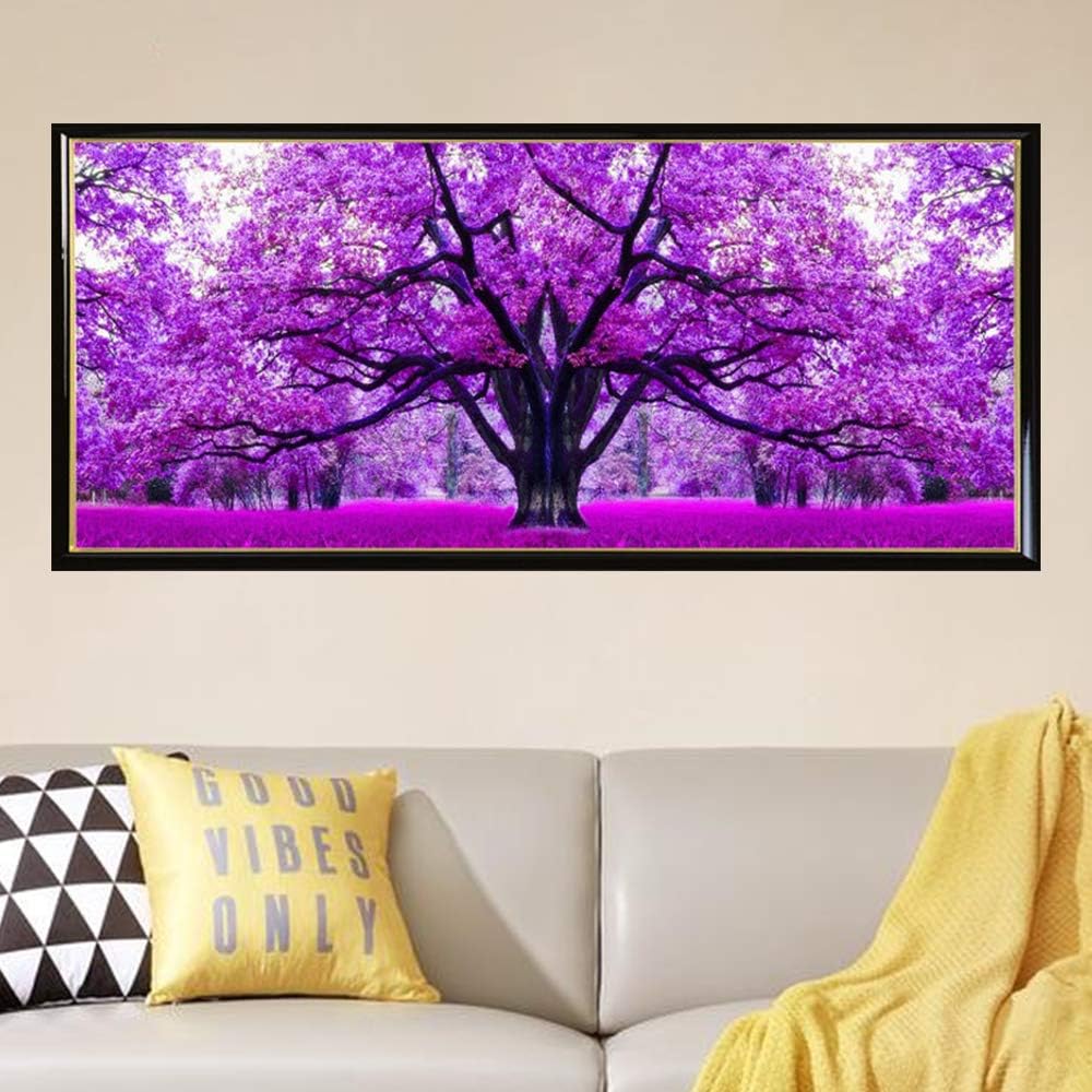 DIY 5D Diamond Painting by Number Kits Full Drill Colorful Embroidery Paintings Pictures Arts Craft for Home Wall Decor 120x45cm