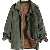 ZAFUL Women's Corduroy Loose Jacket Vintage Raglan Sleeve Casual Coat Hooded Windbreaker