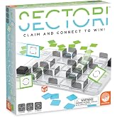 Sectori Strategy Board Games for 2 Players for Family Night or for Kids and Adults Ages 7+