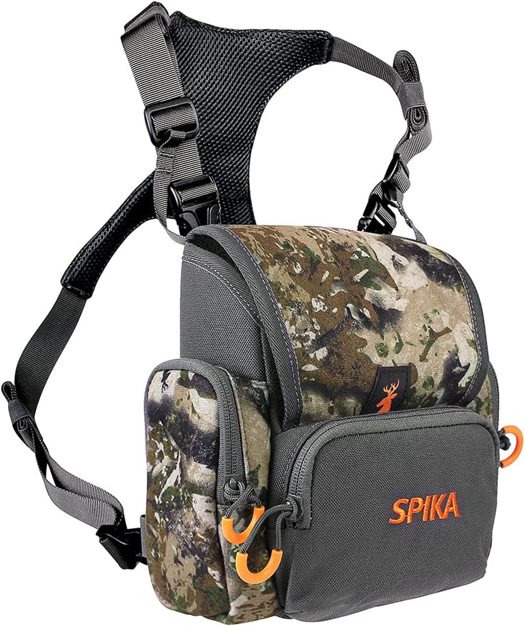 SPIKA Hunting Camouflage Front Pack with Rain Cover Tactical Military