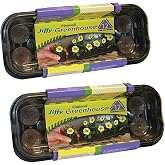 Jiffy 36mm Windowsill Greenhouse (2 Pack)