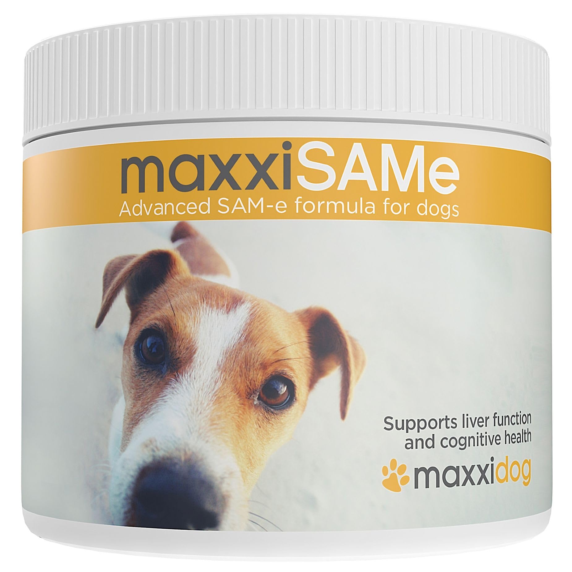 maxxipaws maxxiSAMe Advanced SAM-e Powder Supplement - Liver, Cognitive & Joint Support for Dogs, 150g