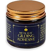 Barnabas Blattgold Gold Leaf Gilding Adhesive 60ml, Gold Foil Gilding Adhesive for Arts and Plating