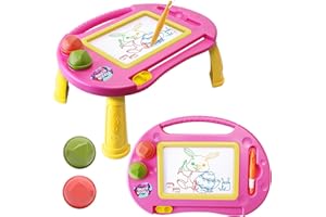 ALOTJOY Toddlers Toys Age 1-3,Magnetic Drawing Board,Toddler Girl Toys for 1-2 Year Old,Doodle Board Kids Toys for Girls,Learning and Educational Toys for 1 2 3 Year Old Baby Kid Easter Birthday Gifts