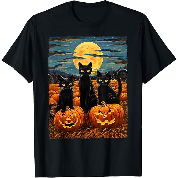 Horror Shirt Cat Horror Theme Hello Clawrice Funny Horror T-Shirt