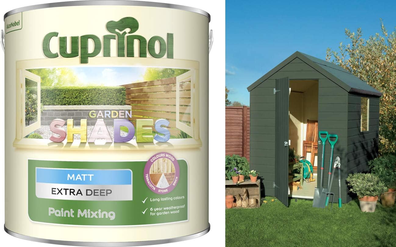 Cuprinol Garden Shades Somerset Green 2.5L (Tinted to Order) & PSP