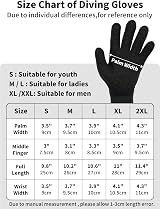 Summshall 5mm Neoprene Gloves Water Resistant Warm Anti-Slip for Men Women view 7