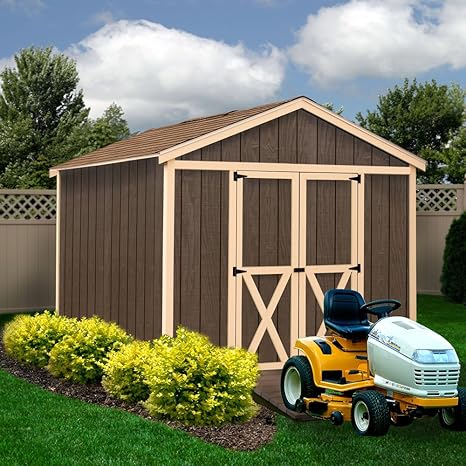 Best Barns Danbury 8 X 12 Wood Shed Kit Amazon Co Uk Garden