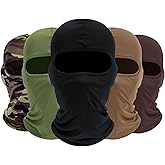 ROXUN Balaclava Ski Mask, 5 Pack Neck Gaiter Motorcycle Summer Cooling | UV Protection Shiesty, Windproof Scarf for Men/Women, Face Mask, Versatile Use