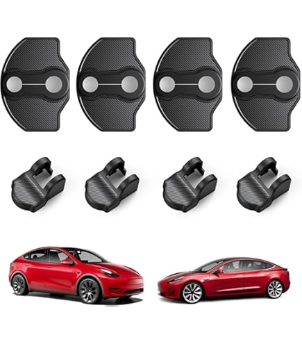 Protection Portiere De Voiture Protecteur De Pas Porte De Voiture,Carbone Fibre Fil