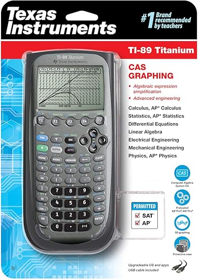 Texas Instruments TI-89 Titanium CAS Graphing Calculator