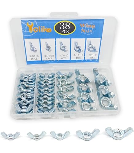 Amazon.com: Wing Nuts 18-8 Stainless Steel - 1/4-20 Qty-25