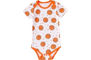 Chichoo Infant Baby Football Baseball Soccer Sport Jersey Outfit Costume Bodysuit Interlock 195 Gsm 0-24 Months