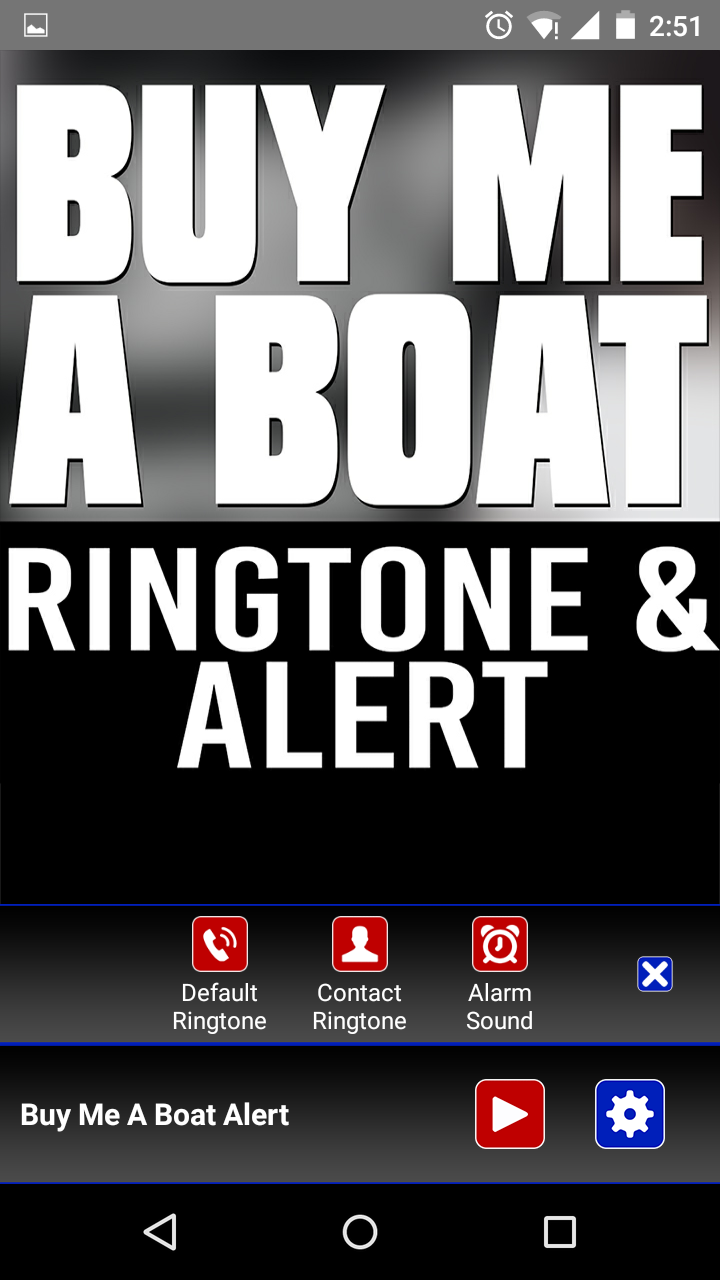 Buy Me A Boat Ringtone Alertamazoncomappstore For Android