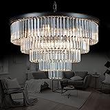 MEELIGHTING Luxury Modern Crystal Chandeliers